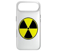 Funny Radiation Warning Caution Symbol Bold Statement Case for iPhone Air