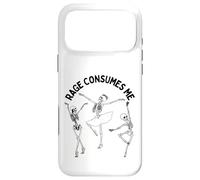 Funny Rage Consumes Me 3 Skeletons Dancing in Tutu Sarcastic Case for iPhone 17 Pro Max