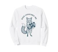 Funny Rage Consumes Me Fox Sweatshirt