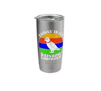 Funny Rainbow Lorikeet Design Stainless Steel Insulated Tumbler