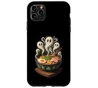 Funny Ramen Ghosts Halloween Design Japanese Noodles Case for iPhone 11 Pro Max