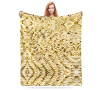 Funny Ramen Noodles Realistic Flannel Fleece Blanket Lightweight Cozy Bed Blankets Soft Throw Blanket Fit Couch Sofa for for Home Bedding Living Room Traveling Camping 50 X40