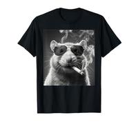 Funny Rat Smoking Cigarette Photo Booth Meme T-Shirt