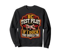 Funny RC Plane Hobbyist Flyer Model Airplane Sweatshirt