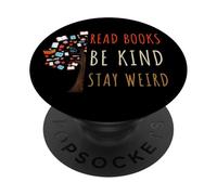 Funny Reader Book Quote Design For Reading Lover Women Men PopSockets Adhesive PopGrip