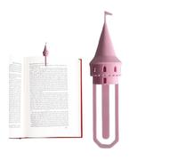 Funny Reading Bookmarks, Castle Page Marker, 5g Novelty Printing Design, Journal Study Accessory, for Women Teacher Girls Boys Teen School Study Journal Planner Notebook Reading Gift
