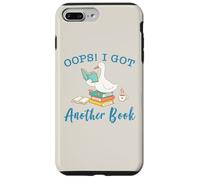 Funny Reading Goose Oops I Got Another Book Art Bookish Case for iPhone 7 Plus/8 Plus