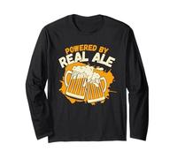 Funny Real Ale Beer Drinker Ales Beer Festival Men Women Long Sleeve T-Shirt