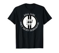 Funny Real Cars Don't Shift Themselves Race Car Shifter Knob T-Shirt