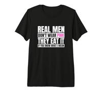 Funny Real Men Don't Wear Pink - If You Know What I Mean Premium T-Shirt