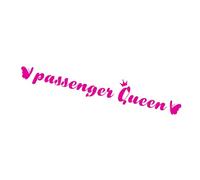 Funny Rearview Stickers, Car Stickers for Girls - Decorative Car Stickers for Queen Car - Colourful Cute Car Accessories, Scratch-Resistant Car Decoration for Rear View