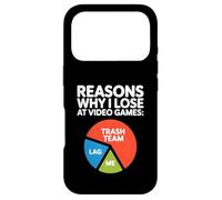 Funny Reasons Why I Lose At Video Games Multiplayer Excuses Case for iPhone 17 Pro