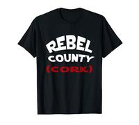 Funny Rebel County Cork gift tshirt