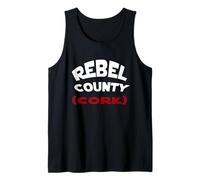 Funny Rebel County Cork Gift Tshirt Tank Top