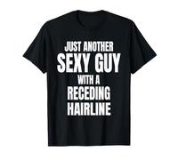 Funny Receding Hairline Joke Shirt Mens Dad Grandpa Humor T-Shirt