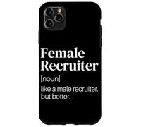 Funny Recruiter Definition Female Recruiter Case for iPhone 11 Pro Max