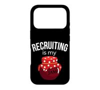 Funny Recruitment Foodie Recruiting is my Jam. Recruiter Case for iPhone 17 Pro