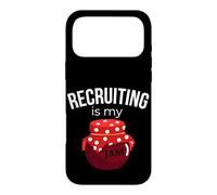 Funny Recruitment Foodie Recruiting is my Jam. Recruiter Case for iPhone 17 Pro Max