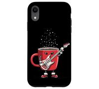 Funny Red Cup with Guitar for a Rocking Look Case for iPhone XR