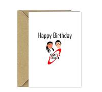 Funny Red Dwarf Birthday Card - Happy Birthday Smeg Head