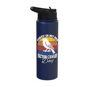 Funny Red Factor Canary Design Stainless Steel Insulated Water Bottle