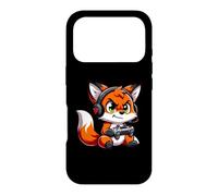 Funny Red Fox Gamer Video Games Boys Girls Kids Case for iPhone 17 Pro
