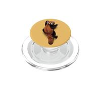 Funny Red Panda Climbing Animal Lover Graphic PopSockets PopGrip for MagSafe
