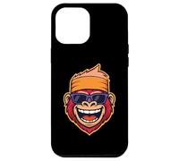 Funny Red Smiling Gorilla Funky Gym Monkey Case for iPhone 12 Pro Max