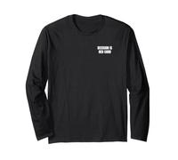 Funny Referee Decision is Red Card Techno Viking Soccer Long Sleeve T-Shirt