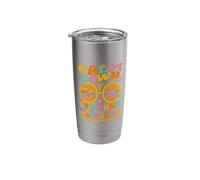 Funny Registered Nurse RN Calm Down Done This on a Mannequin Stainless Steel Insulated Tumbler
