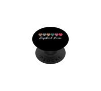 Funny Registered Nurse RN Nurse Day And Nurse Week Nursing PopSockets Adhesive PopGrip
