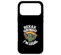 Funny Relax Gringo Im Legal Sarcastic Cactus Saying Case for iPhone 17 Pro Max