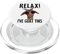 Funny Relax I've Goat This Gift Cool Goat For Men Women PopSockets PopGrip for MagSafe