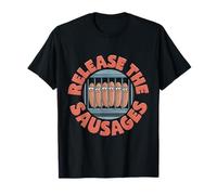 Funny Release The Sausages Kier Starmer Parody T-Shirt