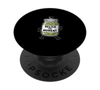Funny Relish The Moment Relish Lover Pun PopSockets Adhesive PopGrip