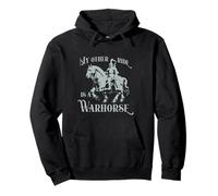Funny Ren Faire My Other Ride Is a Warhorse Medieval LARP Pullover Hoodie