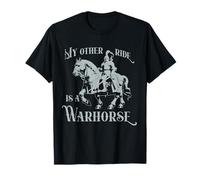 Funny Ren Faire My Other Ride is a Warhorse Medieval LARP T-Shirt