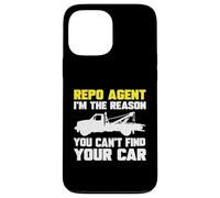 Funny Repo Agent Repo Man Can't Find Car Repossession Humor Case for iPhone 13 Pro Max