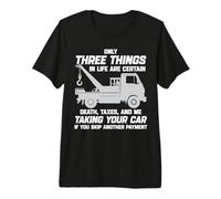 Funny Repo Agent Repossession Agent Car Vehicle Recovery Premium T-Shirt