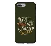 Funny Reptile Owner Lizard Gecko Escaped Humor Case for iPhone 7 Plus/8 Plus