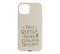 Funny Reptile Owner Lizard Gecko Pet Lover Case for iPhone 15 Plus