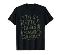 Funny Reptile Owner Lizard Gecko Pet Lover T-Shirt
