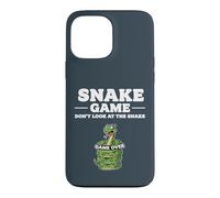 Funny Reptile Serpent Pun Snake Game Don’t Look at the Snake Case for iPhone 13 Pro Max