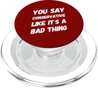 Funny Republican Conservative Anti-Biden Political Politics PopSockets PopGrip for MagSafe