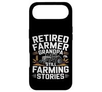 Funny Retired Farmer Grandpa Still Farming Stories Tractor Case for iPhone Air