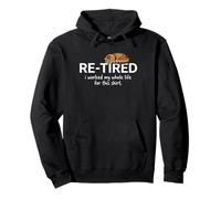 Funny Retired Funny Cat I Worked My Whole Life For This Pullover Hoodie