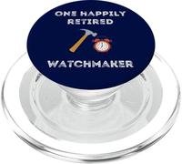 Funny Retired Watchmaker Early Retirement Party PopSockets PopGrip for MagSafe