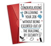 Funny Retirement Card For Women Men Going Away Gift Retirement Goodbye Going Away Gifts For Coworker Friend, Farewell Good Luck Card For Coworkers Leaving, Appreciation Gift For Coworkers Employee