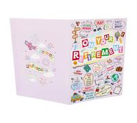Funny Retirement Card with Envelope, 40x27cm/15.75x10.63in Large Retirement Greeting Card for Colleagues Coworkers Teacher Women Men Thoughtful Retire Gift