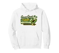 Funny Retirement Community Dark Humor Green Grove Pullover Hoodie
